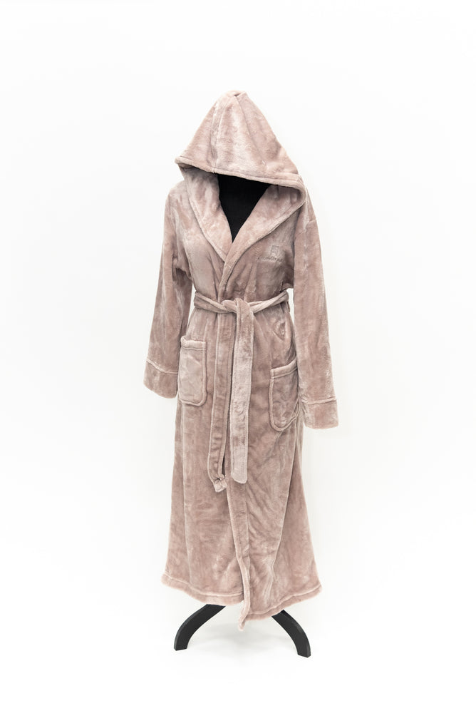 
                  
                    Load image into Gallery viewer, Super Soft Plush Hooded Robe
                  
                